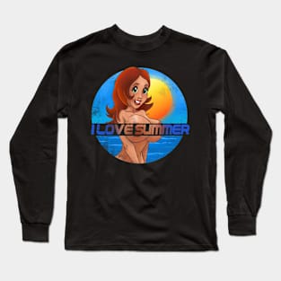 I love summer Long Sleeve T-Shirt